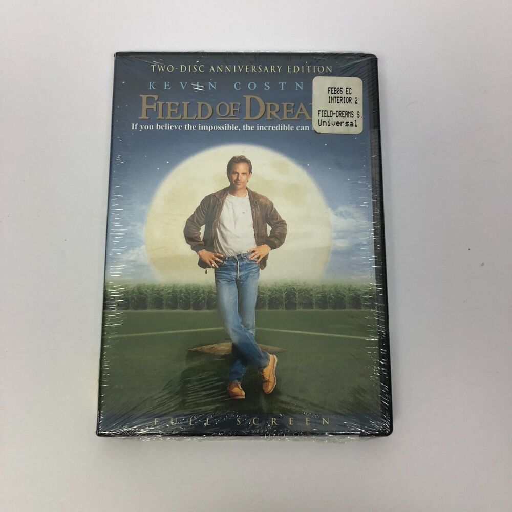NEW Field of Dreams DVD Movie Two Disc Anniversary Edition Factory Sealed